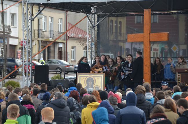 Symbole ŚDM w Łagowie