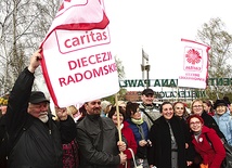 Do Łagiewnik przyjechali pracownicy i wolontariusze Caritas  z całej Polski