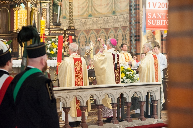 Msza za górników w Kochłowicach