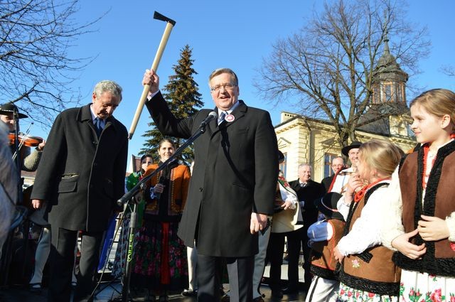 "Nie" górali dla prezydenta Komorowskiego