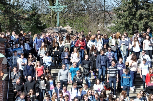 Maturzyści z diecezji radomskiej na Jasnej Górze