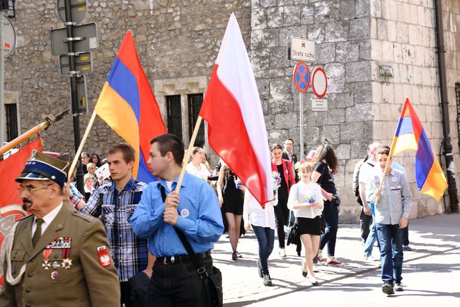 Krakowski Marsz Pamięci Ofiar Ludobójstwa Ormian