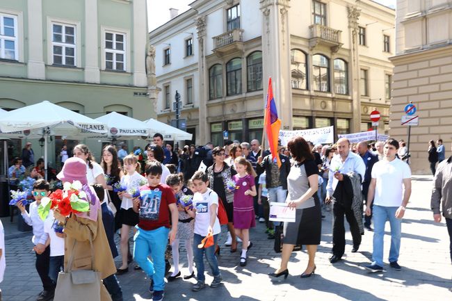 Krakowski Marsz Pamięci Ofiar Ludobójstwa Ormian