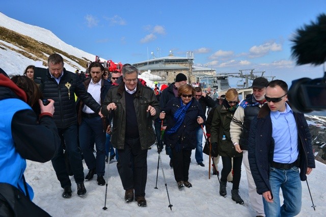 Prezydent RP na Kasprowym 