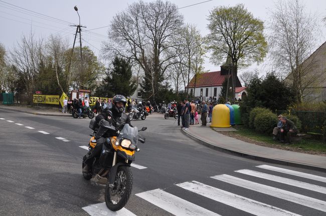 Motocykliści w Suliszewie