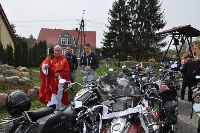 Motocykliści w Suliszewie