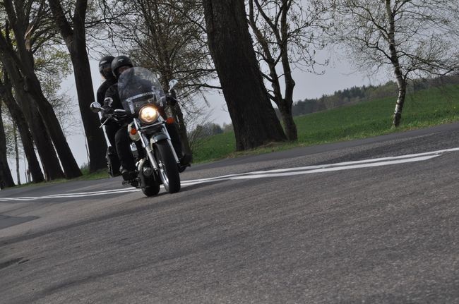 Motocykliści w Suliszewie