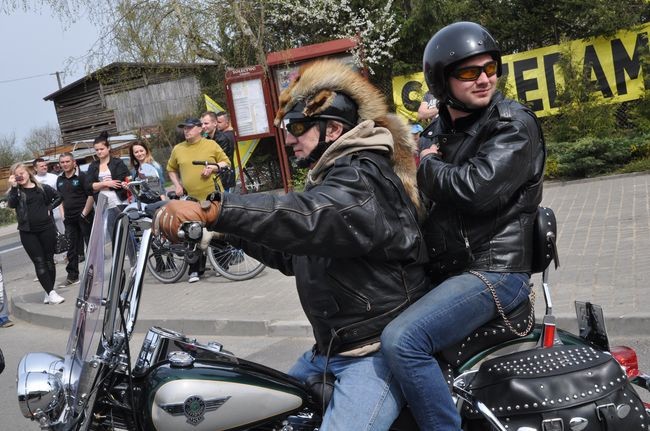 Motocykliści w Suliszewie