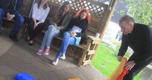 Chusta z duszą człowieka