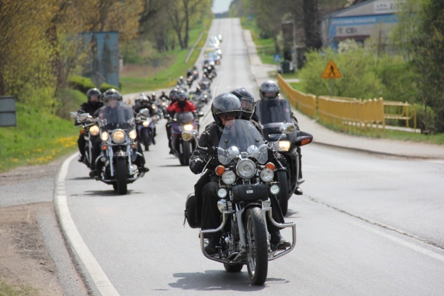 Pielgrzymka motocyklistów do Rokitna