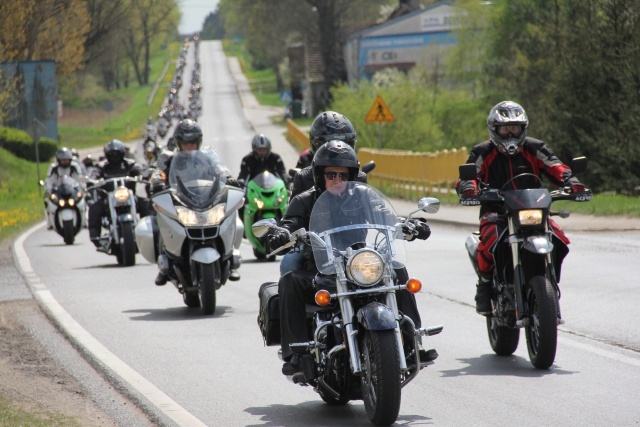 Pielgrzymka motocyklistów do Rokitna