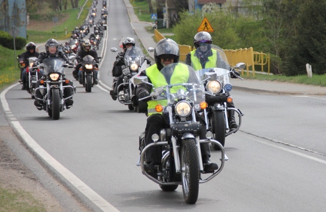 Pielgrzymka motocyklistów do Rokitna