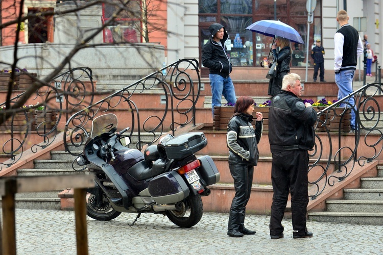 Motocykliści w Nowej Rudzie