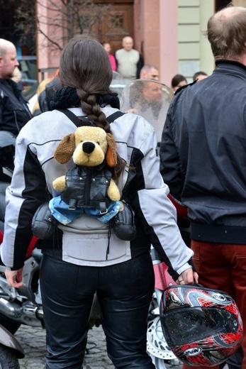 Motocykliści w Nowej Rudzie