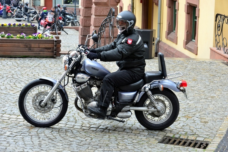 Motocykliści w Nowej Rudzie