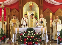 Dziękczynna Eucharystia za ćwierćwiecze parafii