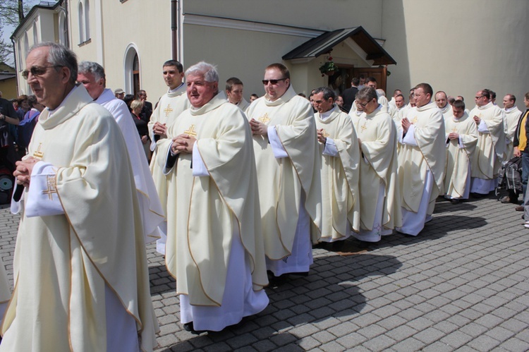 Msza św. pielgrzymów w Hałcnowie