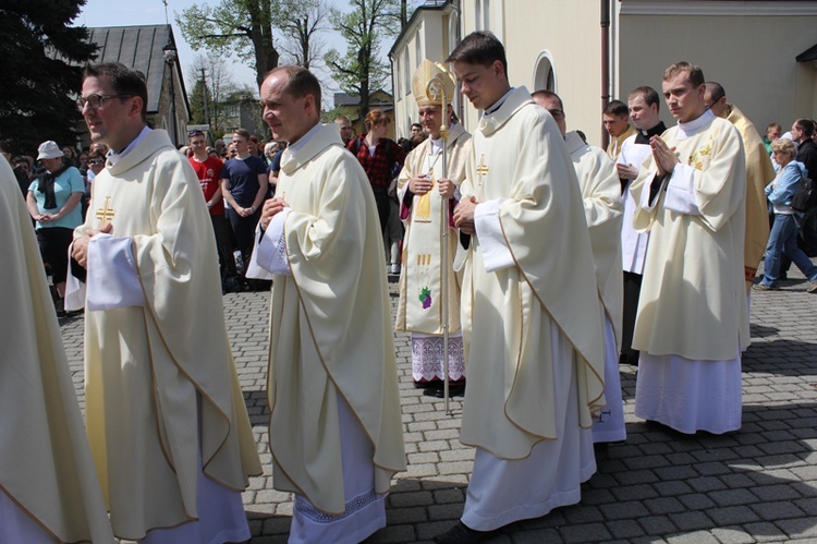 Msza św. pielgrzymów w Hałcnowie