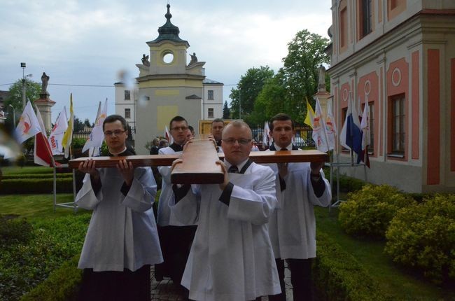 Symbole ŚDM w seminarium