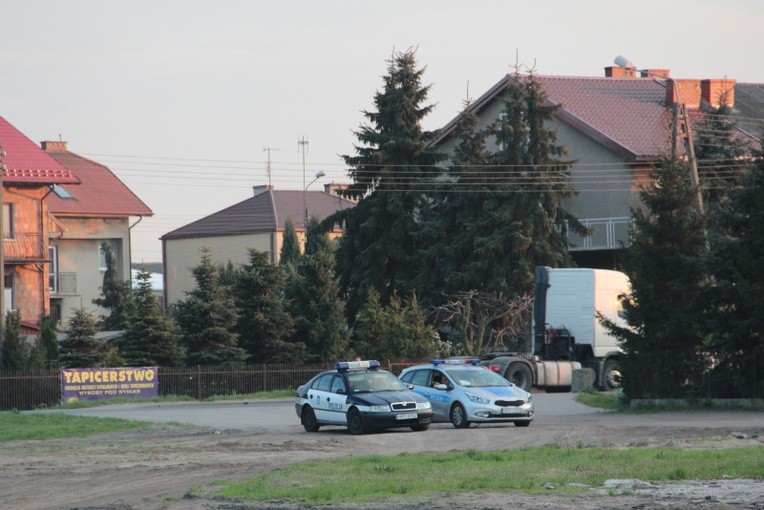 Msza św. na Górkach w Łowiczu