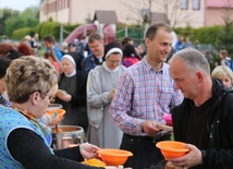 Na pątników czekało blisko 500 litrów żurku i bigosu