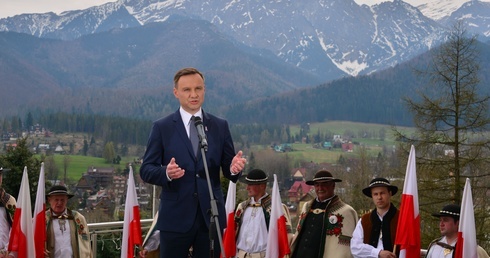 Andrzej Duda w Zakopanem