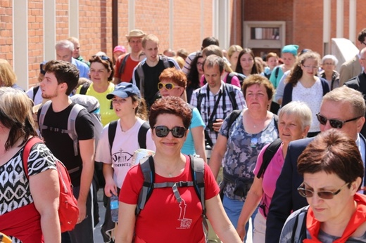 Doszli z Hałcnowa do Łagiewnik po raz trzeci