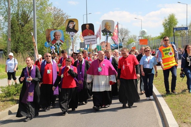 Doszli z Hałcnowa do Łagiewnik po raz trzeci