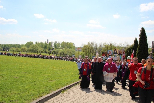 Doszli z Hałcnowa do Łagiewnik po raz trzeci