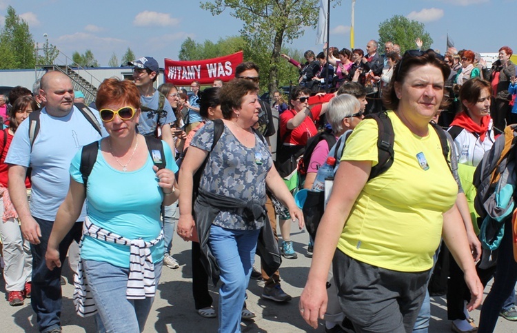 Radość pierwszych kroków w Łagiewnikach!