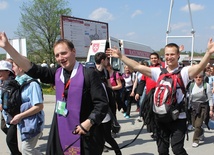 Radość pierwszych kroków w Łagiewnikach!