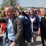 Radość pierwszych kroków w Łagiewnikach!