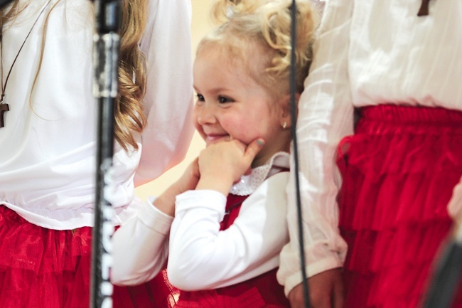 Największe rozczulenie budzą zawsze najmłodsi uczestnicy festiwalu.  To od nich będzie zależało, jak będzie wyglądał patriotyzm jutra