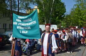 Marsz solidoarności z niepełnosprawnymi 