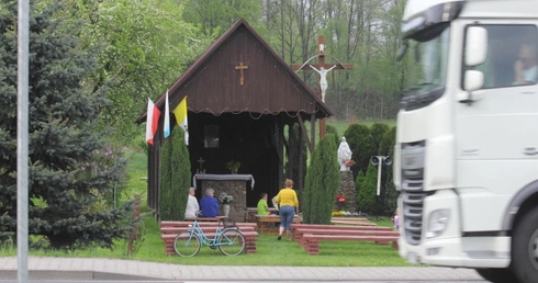 Maryja naprzeciw fotoradaru