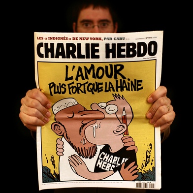 Owacje na stojąco dla "Charlie Hebdo" 