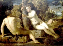 Adam i Ewa. Tintoretto