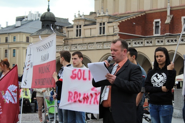 Protest "Solidarni z rolnikami"