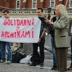 Protest "Solidarni z rolnikami"