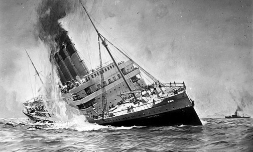 Sto lat temu zatonęła Lusitania