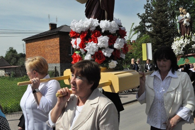 Procesja w Szczepanowie 