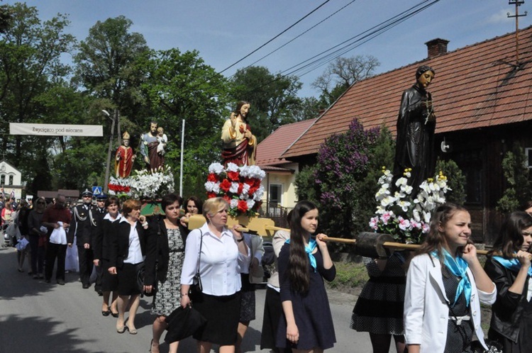 Procesja w Szczepanowie 