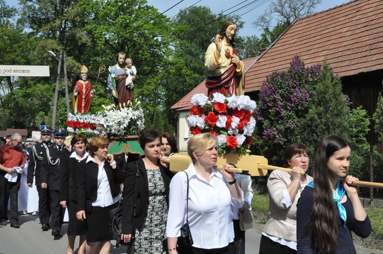 Procesja w Szczepanowie 