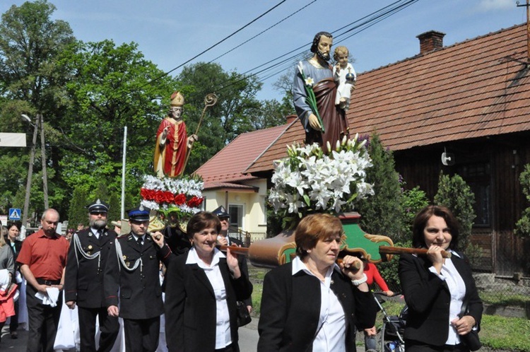 Procesja w Szczepanowie 