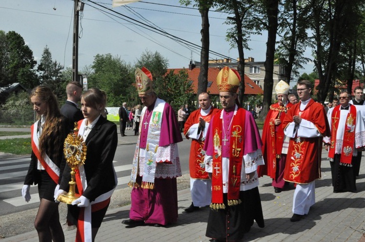 Procesja w Szczepanowie 