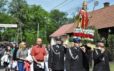 W procesji z figurą św. Stanisława