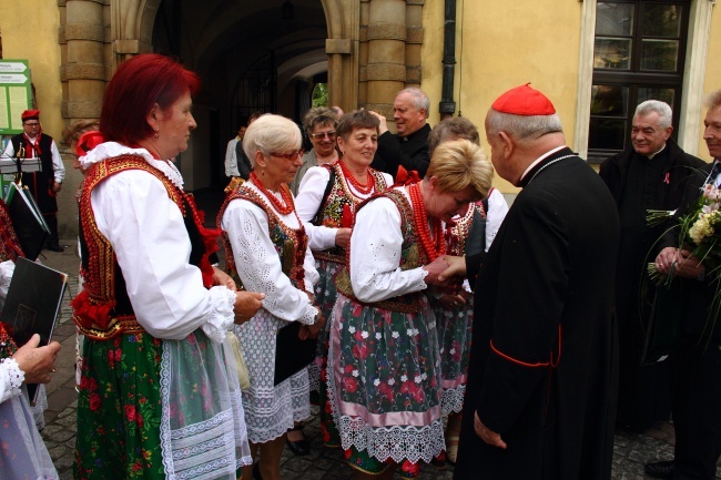 Imieninowa delegacja z Zielonek