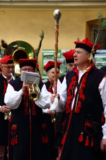 Imieninowa delegacja z Zielonek