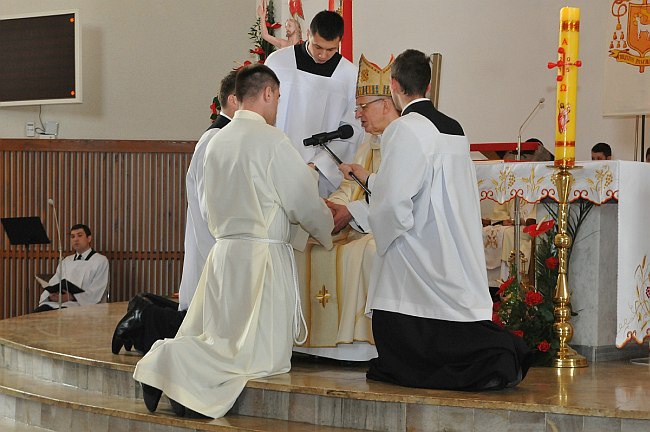 Święcenia diakonatu w Kraśniku Fabrycznym