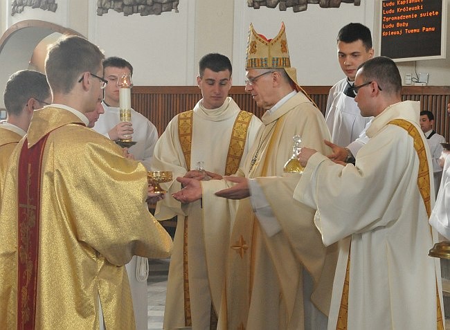Święcenia diakonatu w Kraśniku Fabrycznym